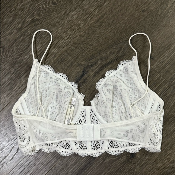 *NWOT* Free People All Yours Lace Underwire Longline Bra - Picture 5 of 5